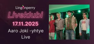 Lingonperry Liveklubi 17.11.2025 Aaro Joki -yhtye