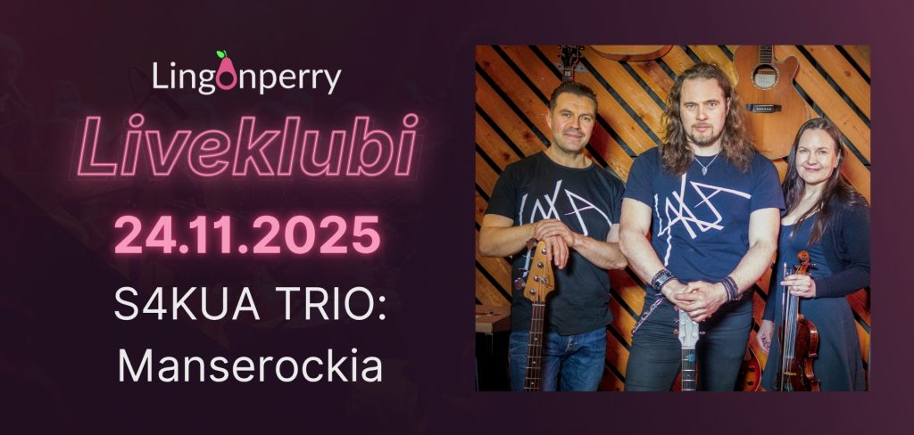 Lingonperry Liveklubi 24.11.2025 mainos