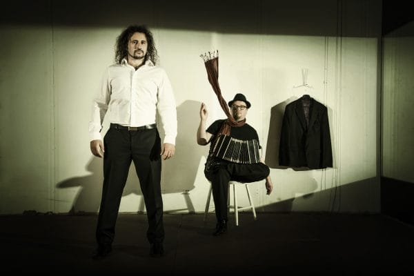 Martin Alvarado next to Mikko Helenius