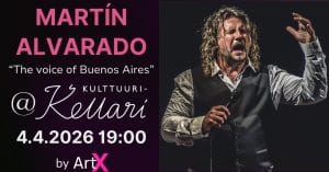 Martín Alvarado @Savonlinnan Kulttuurikellari
