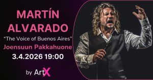 Martín Alvarado "The Voice of Buenos Aires", Joensuun Pakkahuone