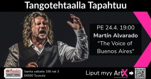 Martín Alvarado ”The Voice of Buenos Aires”, Ruukin Tangotehdas