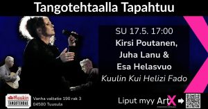 Kirsi Poutanen, Juha Lanu & Esa Helasvuo: Kuulin Kui Helizi Fado